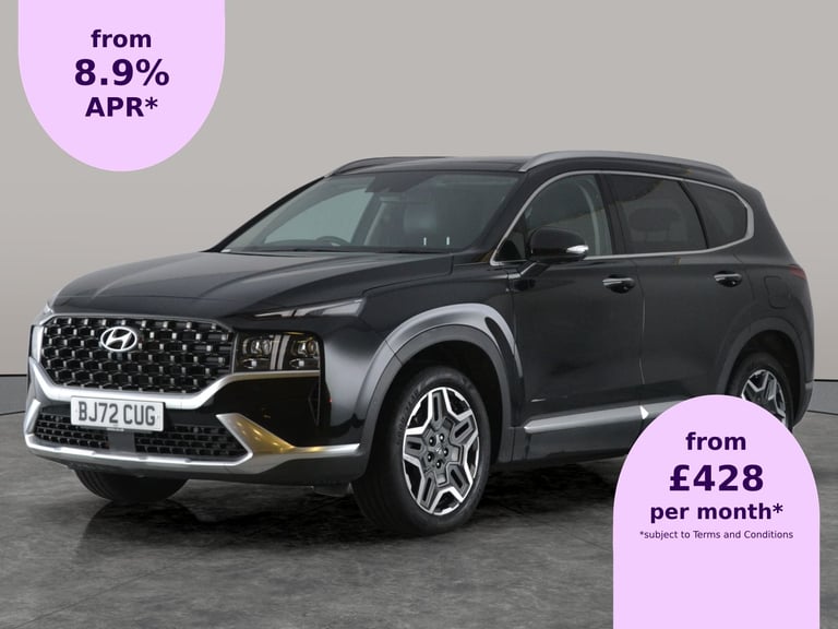 2022 Hyundai Santa Fe 1.6 h T-GDi Ultimate SUV 5dr Petrol Hybrid Auto Euro 6 (s/s) (230 ps) - KEY...