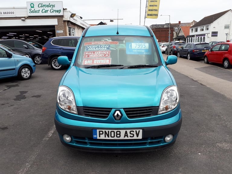 2008 Renault Kangoo 1.6 Expression Auto WAV From £6,995 + Retail Package MPV Pet