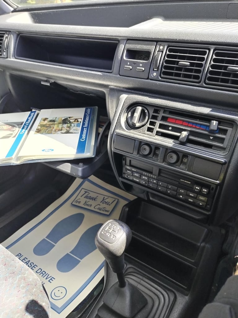 1995 FORD FIESTA MK3 1.1 QUARTZ 3 DOOR HATCHBACK GENUINE 37K 1 OWNER CLASSIC