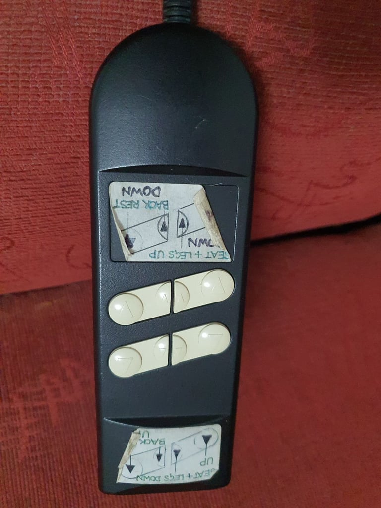 Electric riser recliner armchair