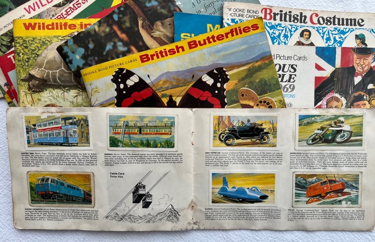 Vintage Colour Tea Card Collection