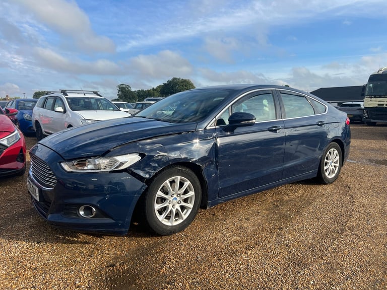 2015 FORD MONDEO ZETEC ECONETIC BLUE CAT N SALVAGE DAMAGED REPAIR 