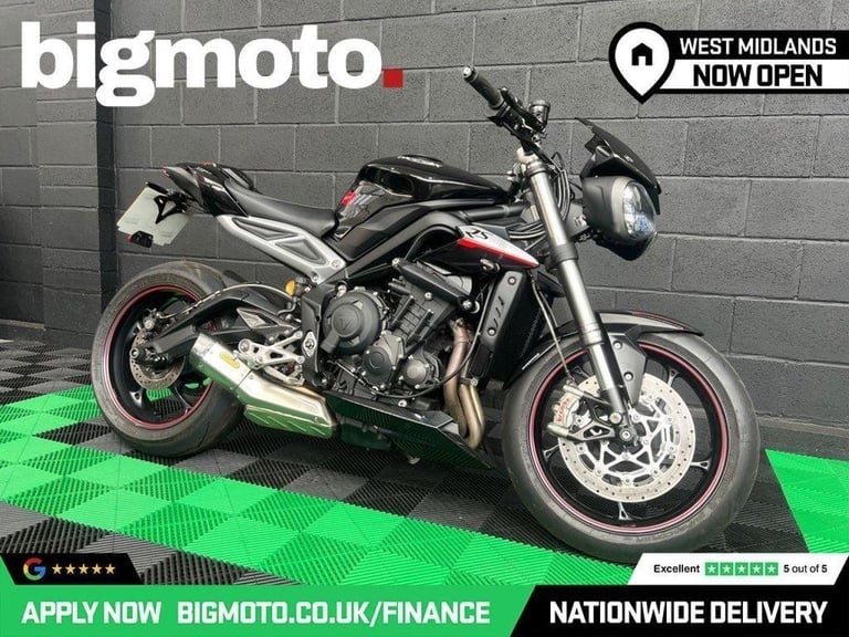 2017 67 TRIUMPH STREET TRIPLE 765 RS FINANCE SPECIALISTS APPLY NOW