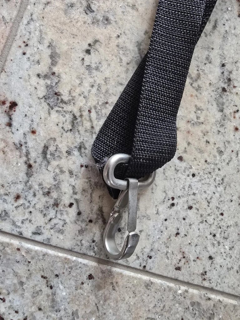 Camper / motorhome / van safety net for bed