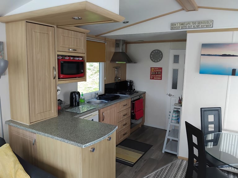 Static Caravan On Site 