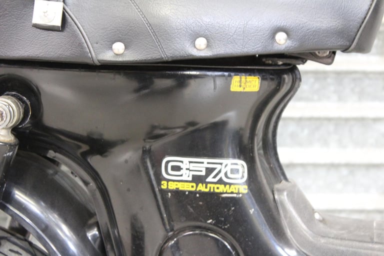 1982 82 Y HONDA CF70 CF 70 CHALLY 3SPD AUTOMATIC CLASSIC SCOOTER UK BIKE NEW MOT