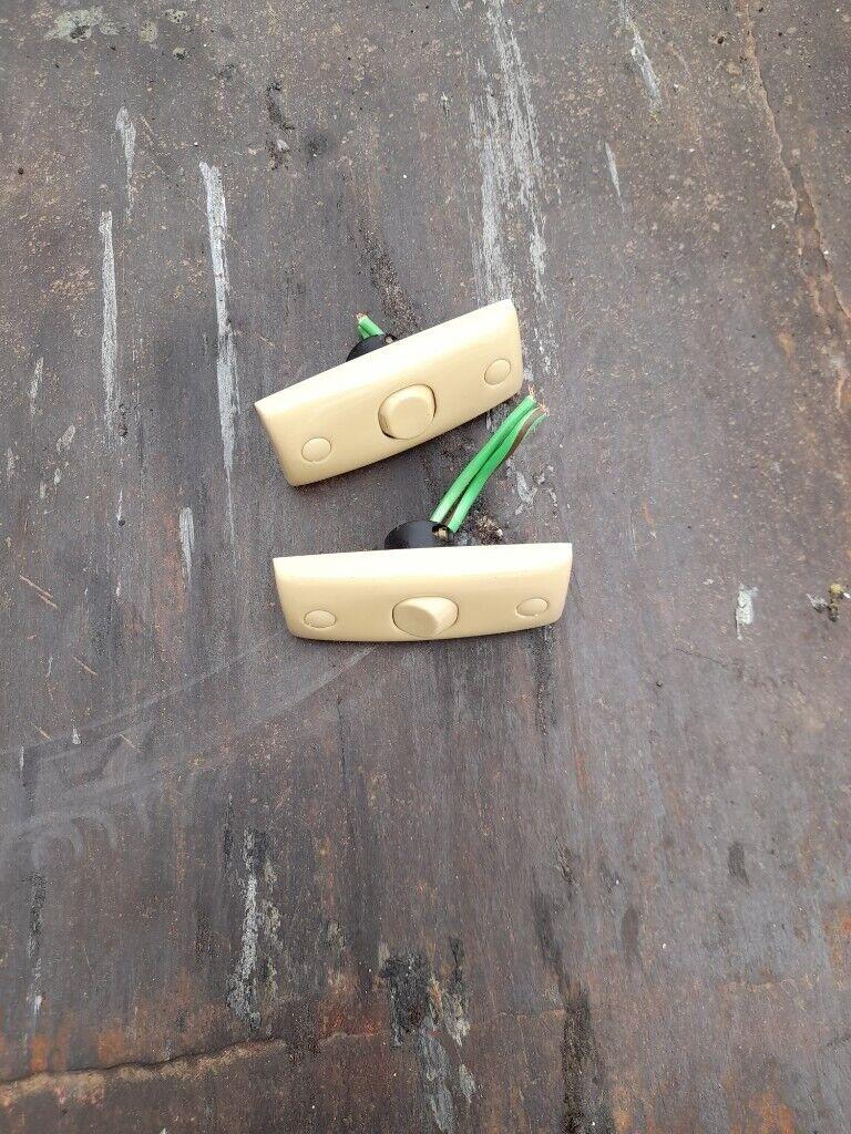 Pair caravan light switches 