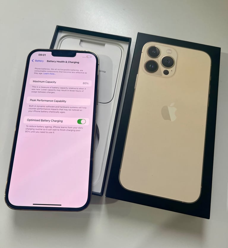 iPhone 13 Pro Max 128gb Gold No Offers 