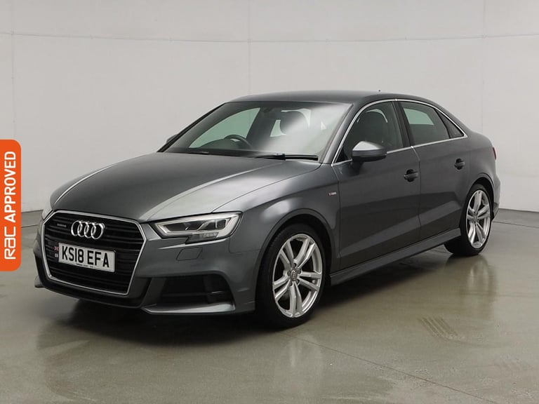 2018 Audi A3 2.0 TFSI Quattro S Line 4dr S Tronic SALOON PETROL Automatic