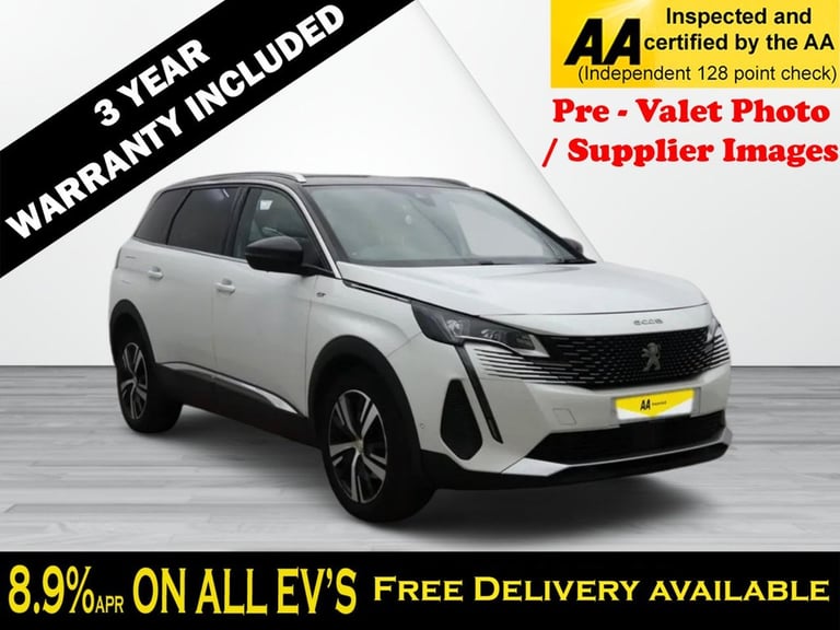 2022 Peugeot 5008 1.5 BlueHDi GT SUV 5dr Diesel EAT Euro 6 (s/s) (130 ps) FULL PEUGEOT S/H! 1 HAT...