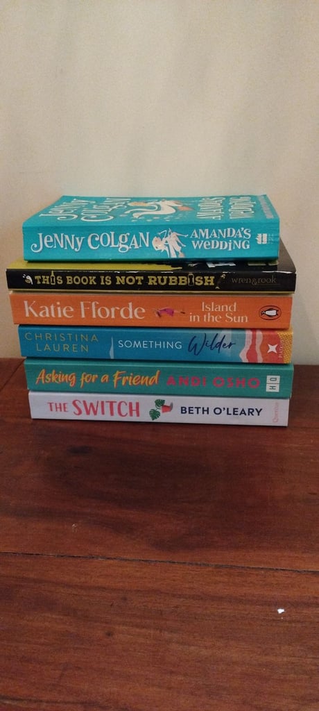 image for 6x paperback books