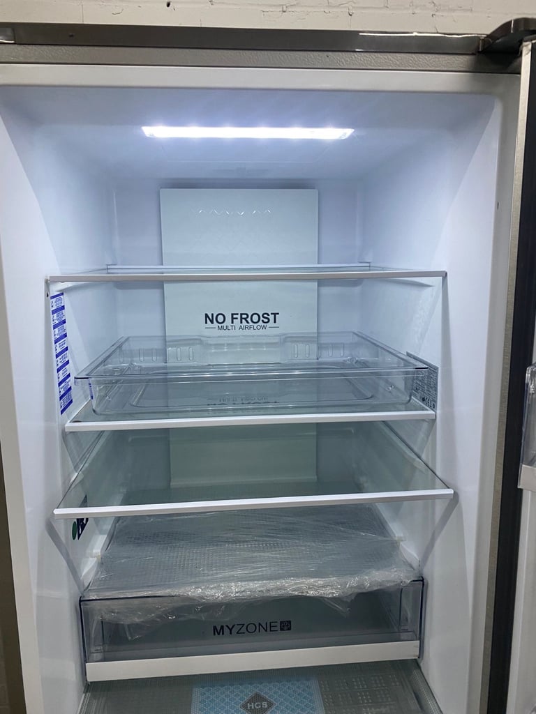 FREE DELIVERY Haier Stainless Steel 3Doors Frost Free Fridge Freezer For Sale