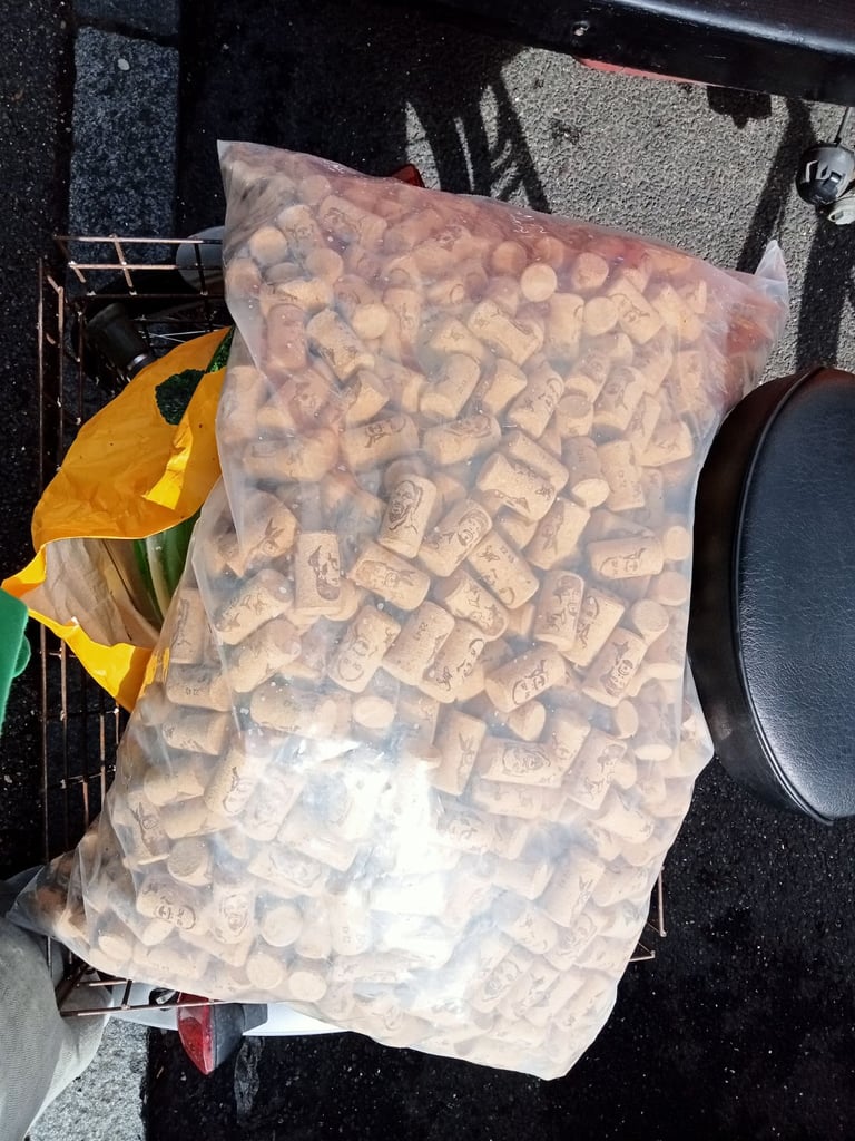 Large bag of wine cokes, New.