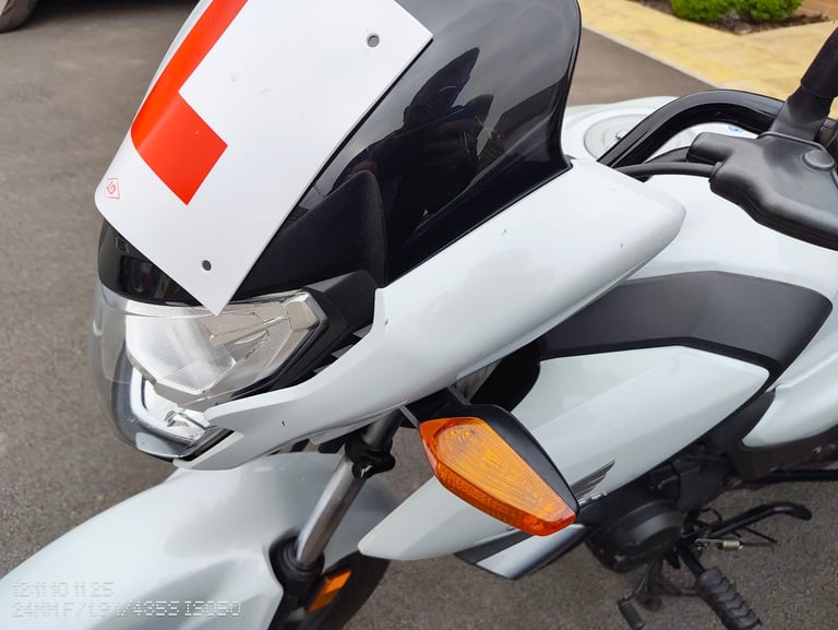 2022 Honda CBF125 (CB125F) - Great Starter Bike - Very Good Condition - White