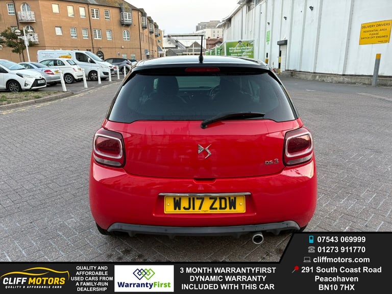 2017 DS DS3 Elegance - New Years MOT - £20 Road Tax - ULEZ Compliant - 3 Month Warranty