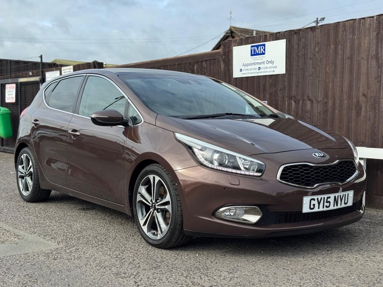 2015 Kia Ceed 1.6 CRDi EcoDynamics 4 Tech Euro 5 (s/s) 5dr HATCHBACK Diesel Manual