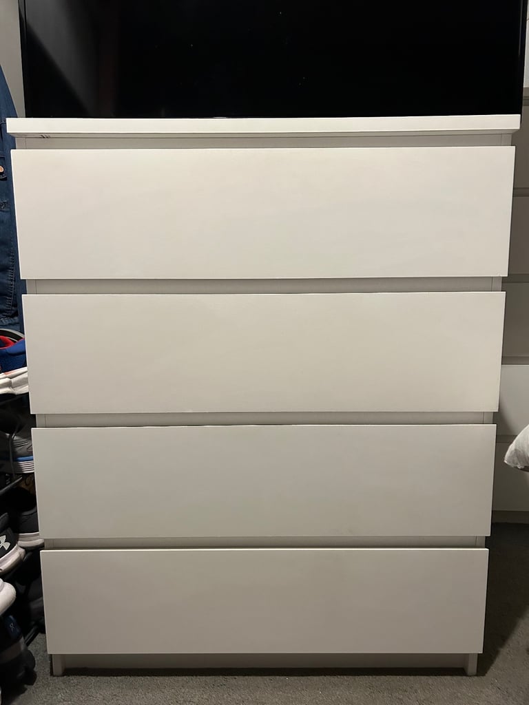 image for Ikea 4 drawer malm