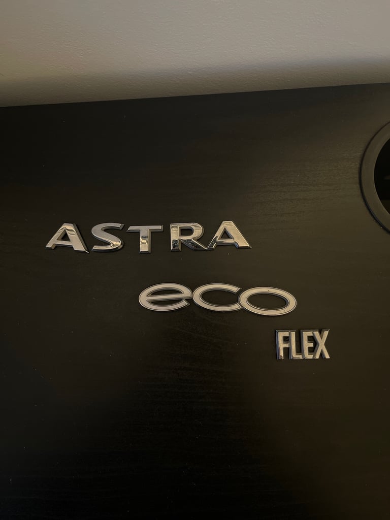 image for Vauxhall Astra Eco Flex Car Badge Letter 