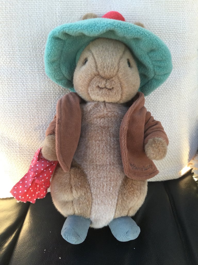 image for Benjamin Bunny, vintage Beatrix Potter plush toy by Frederick Warne & Co.