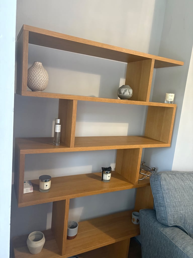 John Lewis Oak living room furniture set- tv unit, table and sideboard