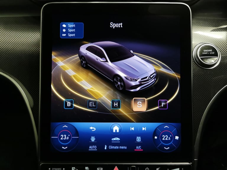 2022 Mercedes-Benz C Class 2.0 C300e 25.4kWh AMG Line (Premium) Saloon 4dr Petrol Plug-in Hybrid ...