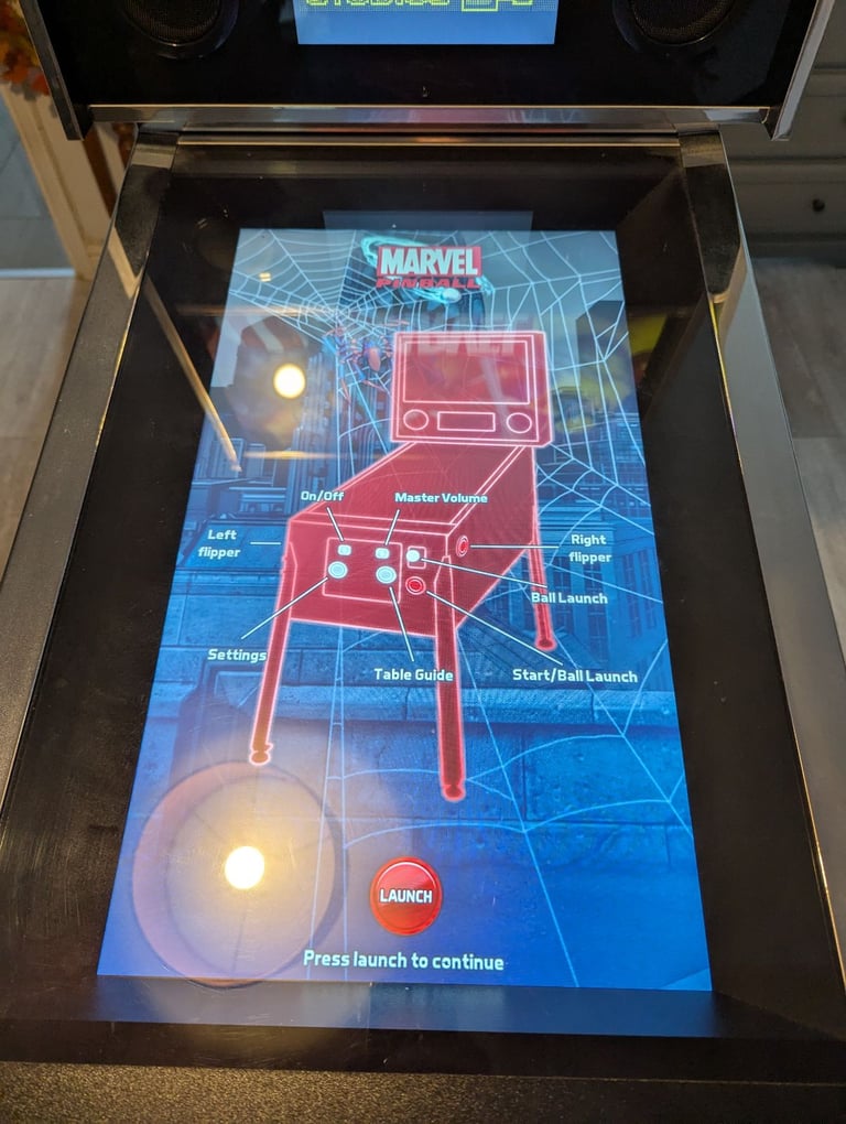 Marvel themed Digital Pinball machine - 10 boards