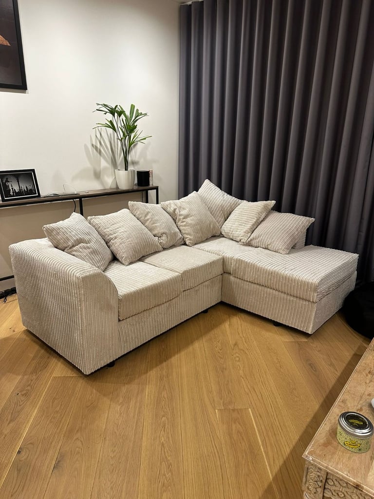 image for Must Go ASAP || Dylan 4× Seated L Shape Corner Sofa | Fast Delivery and Cash On Delivery