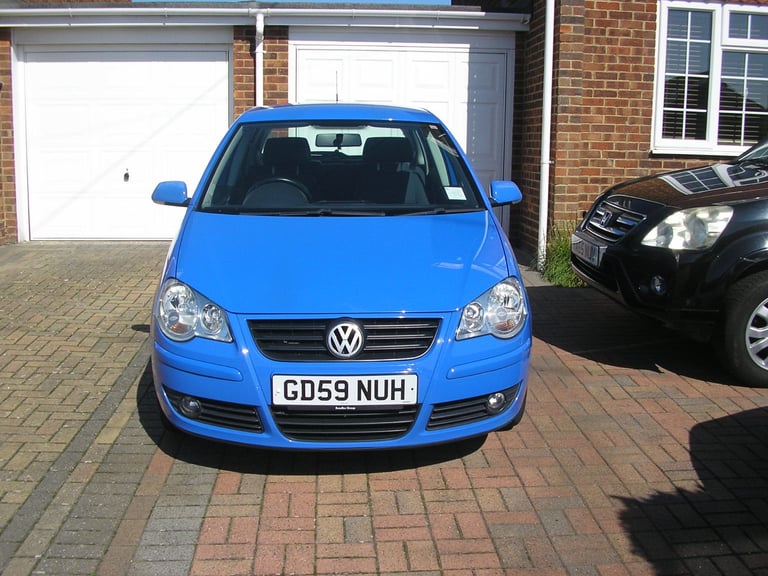 (2009) VW POLO 1.2 MATCH EDITION BLUE 5 DOOR 71000 MILES ONLY FSH ABSOLUTELY IMMACULATE