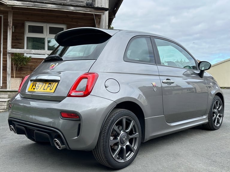 17 67 Abarth 595 1.4 T-Jet (145) 3 Door Met Record Grey **1 Driver, Belt Done**