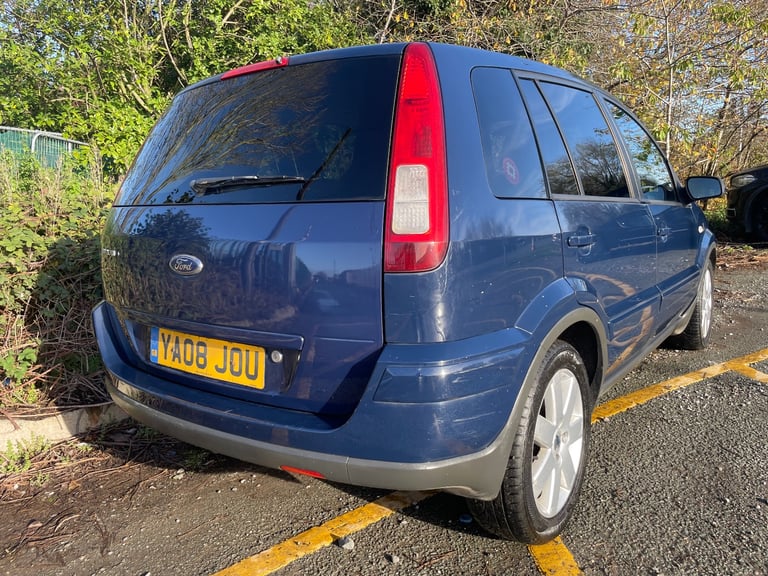 FORD FUSION 1.6+ 08 REG 5 DOOR BLACK LEATHER MOT FEBRUARY 22ND 2026 SERVICE HISTORY LOW INSURANCE