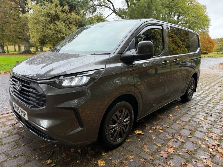 2025 Ford Transit Custom 2.0 EcoBlue 150ps H1 Double Cab Van Limited PANEL VAN Diesel Manual