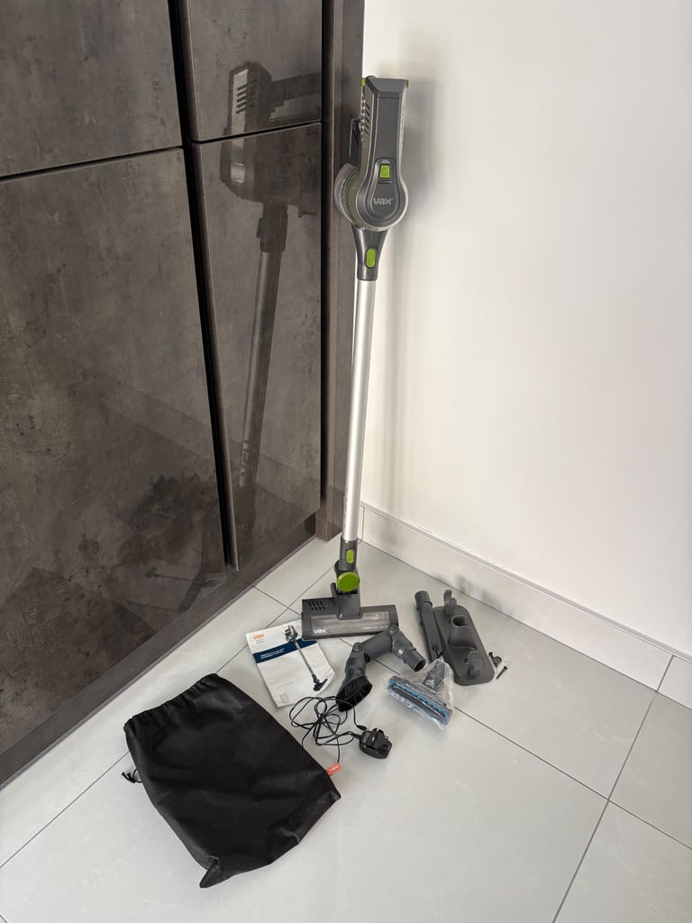 image for VAX handheld vacuum cordless 22.2v SlimVac with bag accessories and holder