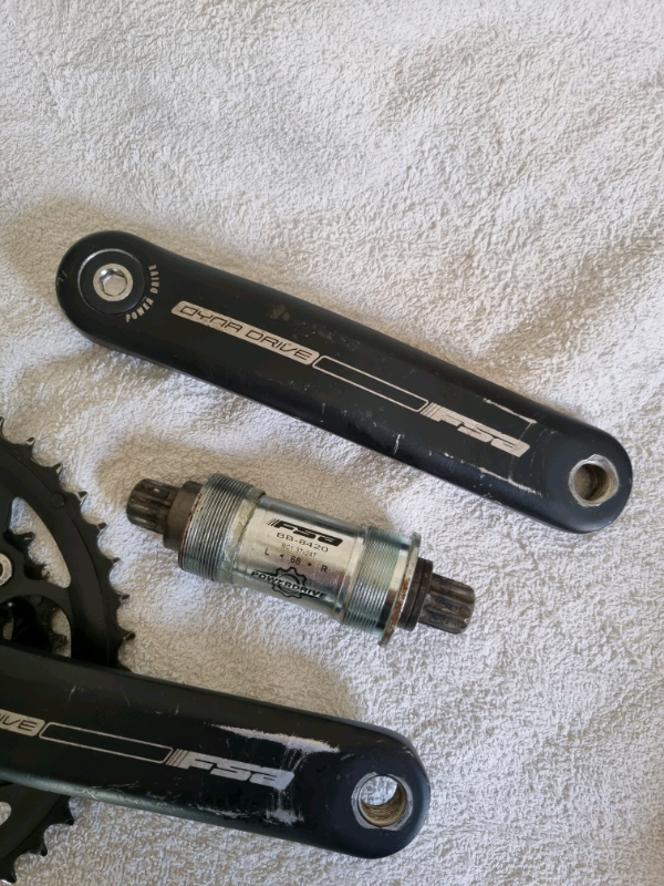 Bike Bicycle Crankset Chainring x3 speed Fsa Dyna Drive 