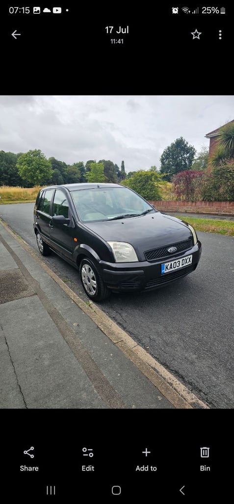 Ford, FUSION, Hatchback, 2003, Manual, 1388 (cc), 5 doors