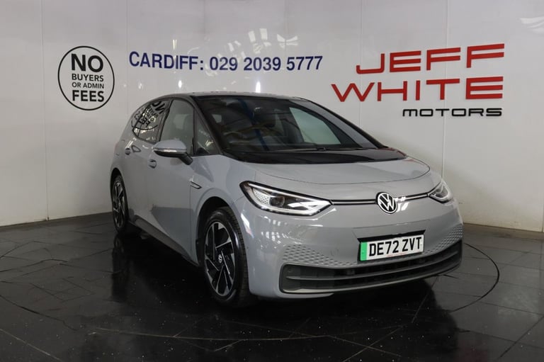image for 2022 Volkswagen ID3 Pro Performance 58kWh Family 5dr Auto (SAT NAV) Hatchback ELECTRIC Automatic