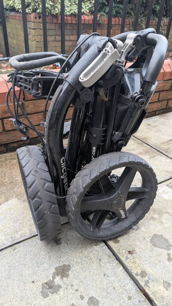 Clicgear model 3.5+ foldable golf caddy/trolly 
