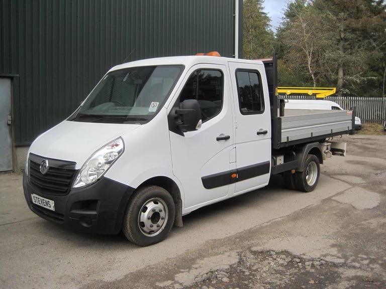 Vauxhall Movano R3500 L3 H1 Crew Cab Tipper
