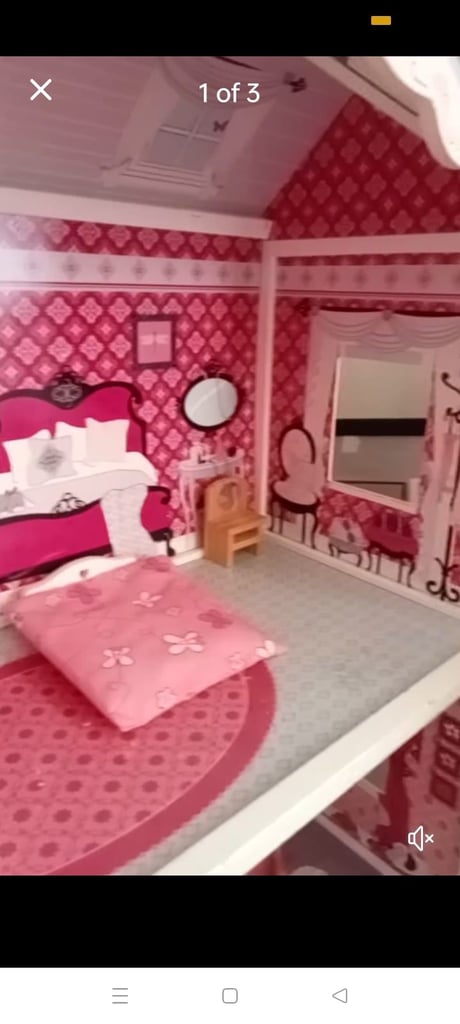 Dolls house, big, wooden, good condition