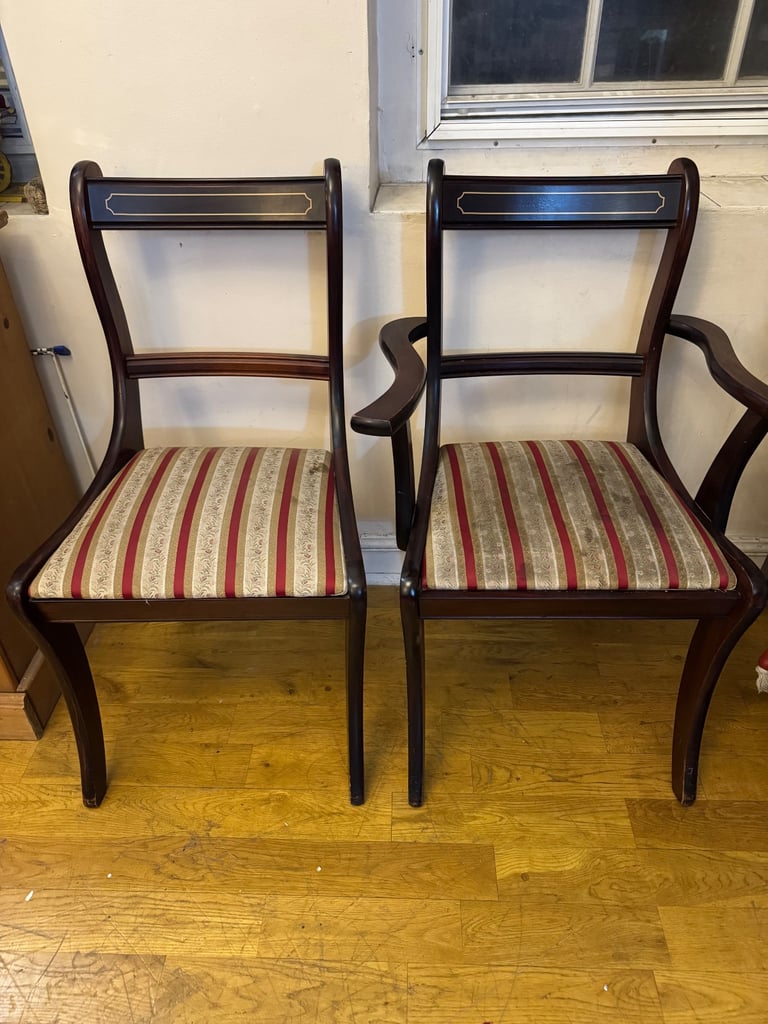 image for Dining chairs Regency-style