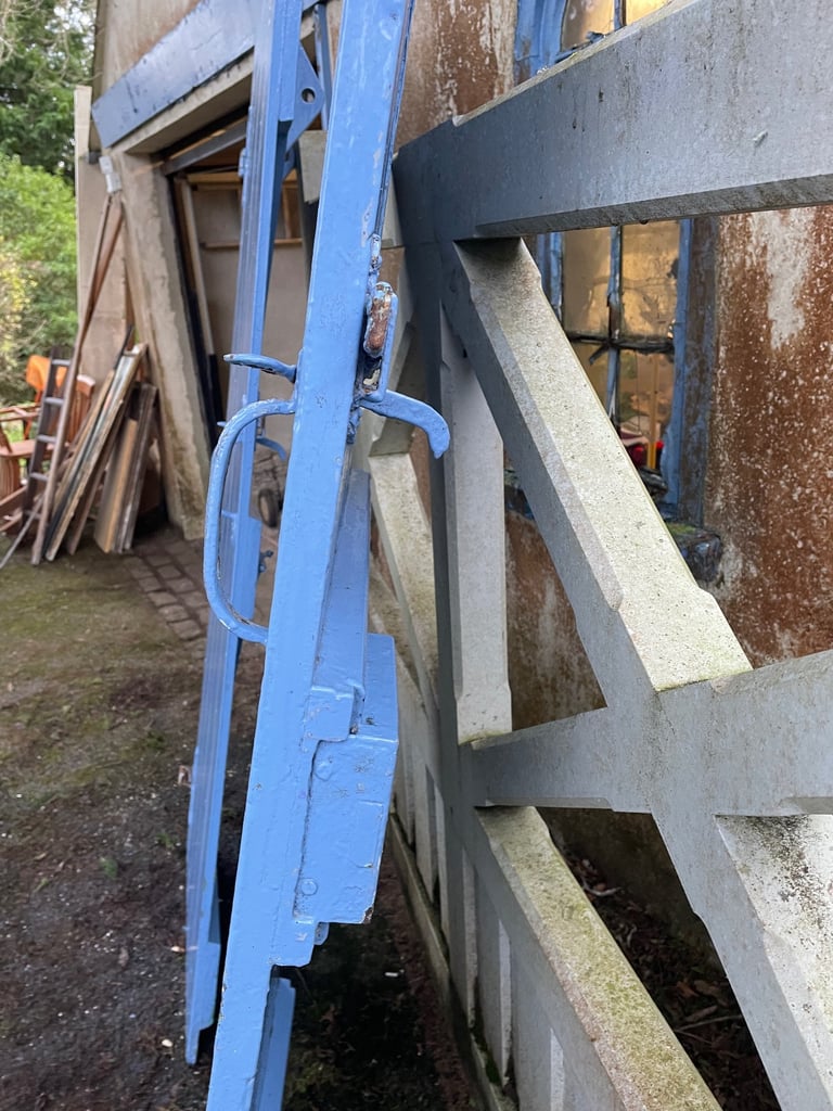 Reclaimed Doors, Painted Ledge & Brace Doors