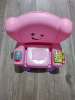 Fisher Price Kids Toddler Pink Laugh & Learn Smart Educational Activity Chair