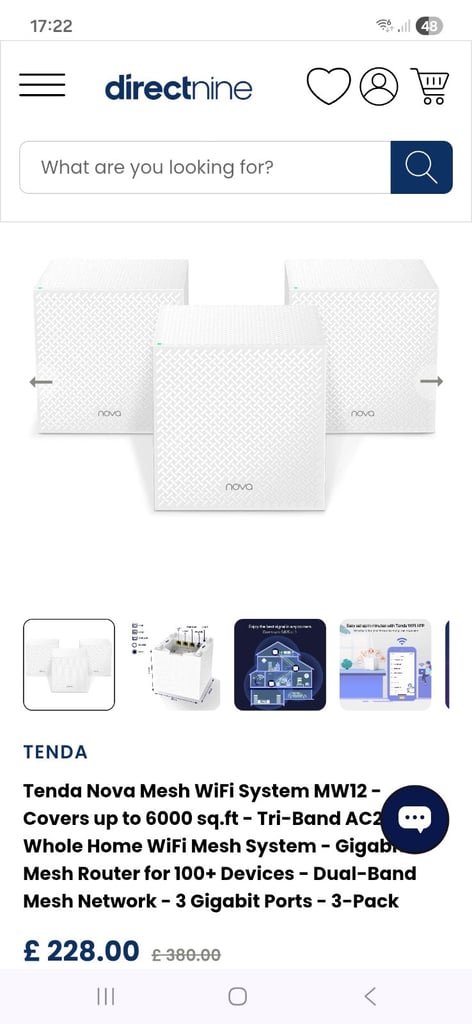 Tenda N300 wifi router & AC2100 Tri-band whole home mesh wifi system