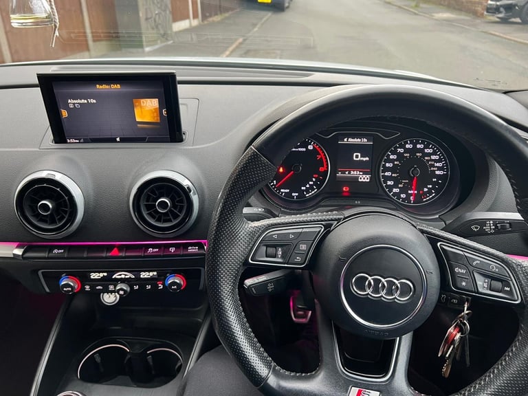 2017 AUDI A3 S LINE SALOON 