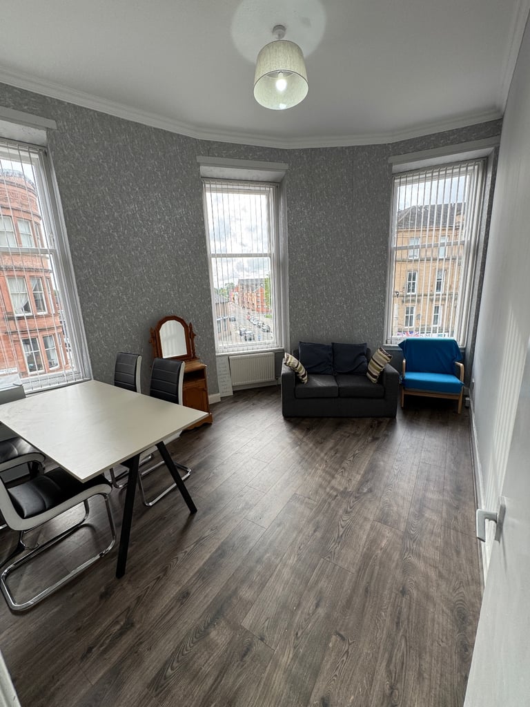 FURNISHED 2-bedroom ALL UTILITIES INCLUDED or Double/Twin Rooms Bridgeton G40 Glasgow Green Park