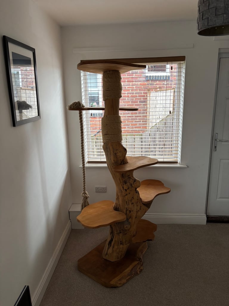 Unique, one off cat scratcher / tree