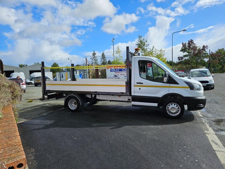 2023 ON 23 PLATE FORD TRANSIT 350 LEADER TDCI RWD LWB DROPSIDE PICK UP ULEZ FREE