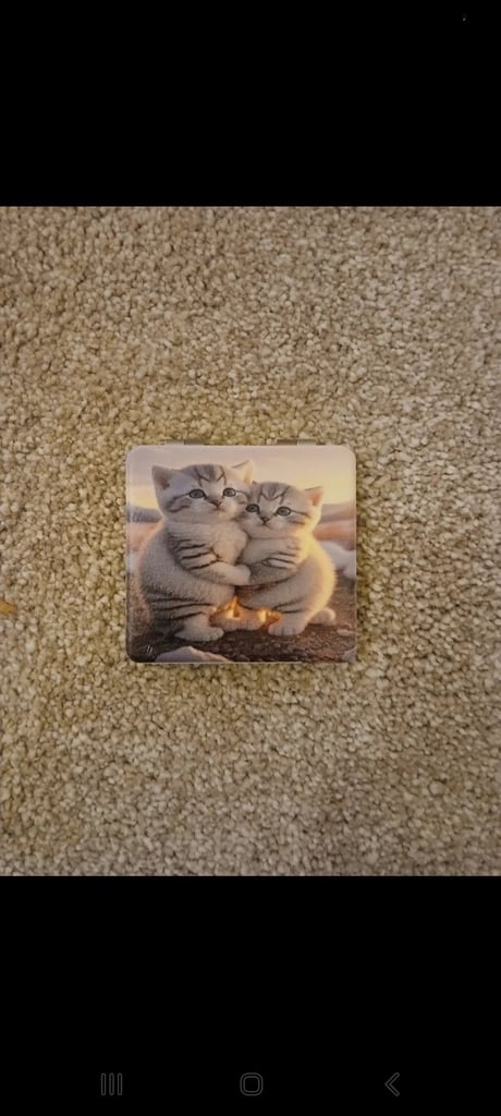 Cat 🐈  Makeups Pocket Size Mirror 