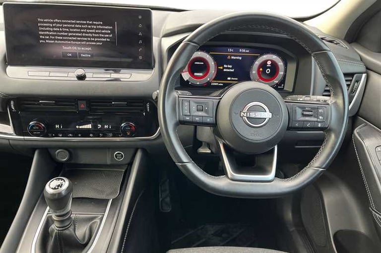 2022 Nissan Qashqai 1.3 DIG-T MH N-CONNECTA 5DR Hatchback Petrol Manual