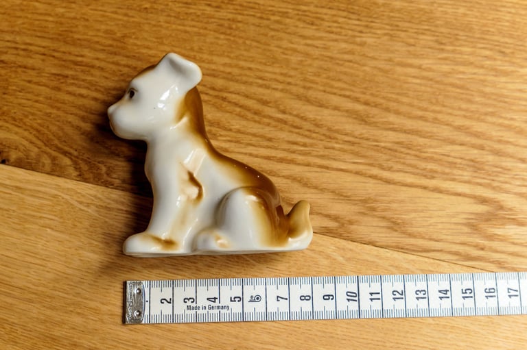 1970s Soviet Porcelain Puppy | Polonsky Factory