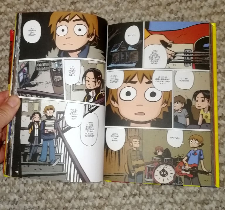 Scott Pilgrim Scott Pilgrim's Precious Little Life 1 Graphic Novel Hardback Book